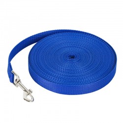 Custom Dog Wide Harness Western Style Print Nylon Leash and Chain 2cm Wide Tracking Rope for Walking