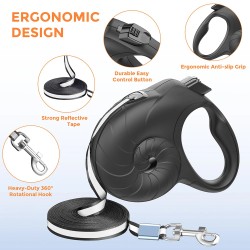 Custom Polyester Dog Leash for Dogs Accessories Running Rope Dog Supplies