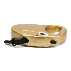Wholesale Dog Leash Rope Retractable Leashes Dog Gold Silver Collar Harness Automatic Extending Dog Leash
