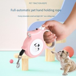 Custom Dog Retractable Leash with LED Flashlight Detachable Puppy Cat Traction Rope Belt Leash for Dogs