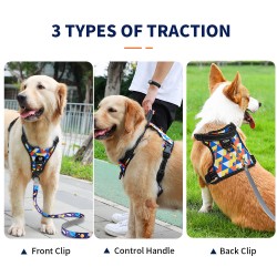 Adjustable Dog Harness Stripes Factory Wholesale Pet Harness