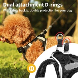Custom LED Dog Harness Brand New Original Reflective Breathable Harness