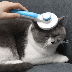 Custom Cat Hair Comb Global Supply Chain Pet Grooming Brush Cleaning Slicker