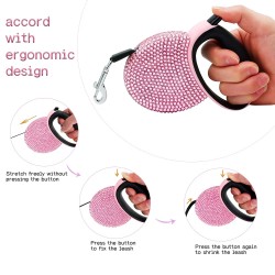 Dog Rhinestone Leash