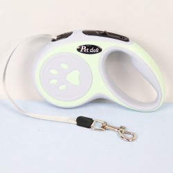 Dog Retractable Automatic Leash 3/5M Walking Dog Leash Out Explosion-proof Punch Small and Medium-sized Dog