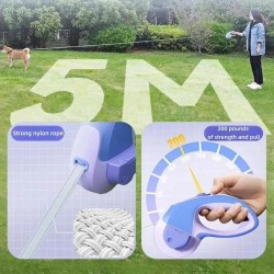 Retractable Dog Luminous Leash Automatic Hand Holding Rope Extendable Dog Leash Pet Supplies