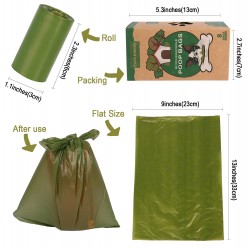 Hot Selling Poops Bags for Dogs Biodegradable Waste Bag