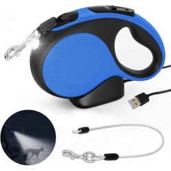 Pet Walking Collar built-in LED lights adjustable training collar
