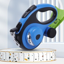 Custom Multifunctional Leash for Dogs With Poop Bag Holder