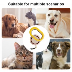 Custom Dog No-Tangle Leash Retractable for Puppy Small Medium Pet Durable Straps for Dog 3M/5M One Handed Brake