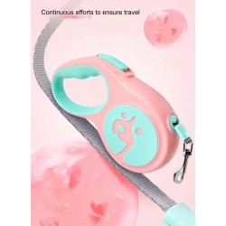 Custom Dog Adjustable Leash Automatic Durable Pet Dog Leash Lead for Outdoor Walking Dog