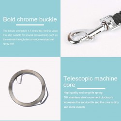 Wholesale Pet Traction Leash Single Switch Automatic Telescopic Rope Dog Chain Leash Pet Retractor 3M/5M for Dogs