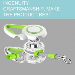 Wholesale Pet Traction Leash Single Switch Automatic Telescopic Rope Dog Chain Leash Pet Retractor 3M/5M for Dogs