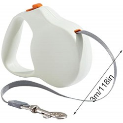 Custom Dog Retractable Leash Walking for Small and Medium Dogs up to 40lbs Tangle Free Outdoor Walking