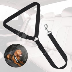 Wholesale Dog Safety Harness Reflective Elastic Traction Belt With Circular Strips Training Running