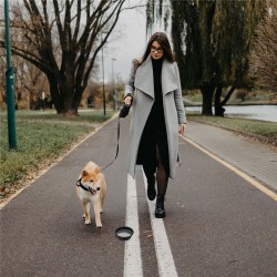 Custom Dog Walking Leash Multifunctional Walking Running Nylon Dog Leash With Dispenser Water Bottle Bowl Dog Leash Lead
