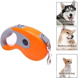 Double Dog Roulette Leash Walking Lead Small and Big Dog Traction Rope 3 and 5 M Long Leashes for Dog