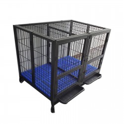 Wholesale Sliding Dog Cage strong Iron Crates for Dogs