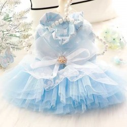 Pet Blue Leash Dress