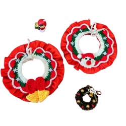 Christmas Pet Santa Collars