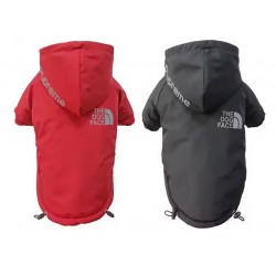 Custom Dog Waterproof Hoodie for Small Medium Dogs Winter Warm Fleece Dog Jackets Puppy Raincoat Chihuahua Outfit