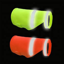 Custom Dog Breathable Vest Clothes Fluorescent Dog Clothes Night Reflective Safety Clothing