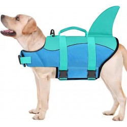 Wholesale Dog Life Jacket Medium Small Dog Swimwear Pet Buoyancy Jacket Clothing Ripstop