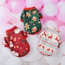 Dog Fleece Christmas Sweater