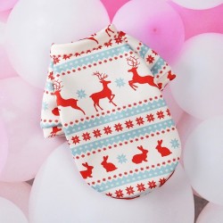Dog Fleece Christmas Sweater Pet Clothes Suppliers, Pet Ornament Clothes for Dogs and Cats