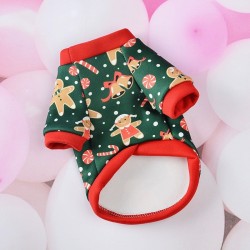 Dog Fleece Christmas Sweater Pet Clothes Suppliers, Pet Ornament Clothes for Dogs and Cats