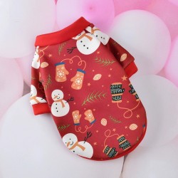 Dog Fleece Christmas Sweater Pet Clothes Suppliers, Pet Ornament Clothes for Dogs and Cats