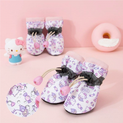 Wholesale Dog Cute Shoes Pet Special Go Out to Prevent Dirty Small Dogs Do Not Drop Feet Soft Sole Waterproof Shoe Cover