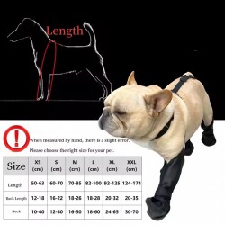 Custom Dog Waterproof Shoes Four Seasons Elastic Dog Boots with Legging Pants Rain Proof Dog Paw Protectors
