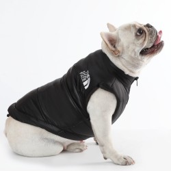 Winter DOG Cotton Vest Small Dog Fight Teddy Schnitzer Thickened Embroidered Cotton Coat