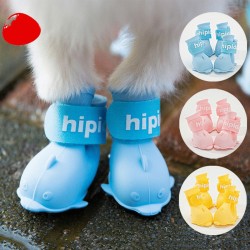 Custom Pet Rainy Boots Season Non-slip Waterproof Wear-resistant Rain Boots Wholesale
