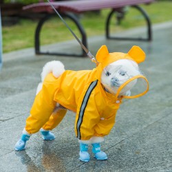 Custom Pet Rainy Boots Season Non-slip Waterproof Wear-resistant Rain Boots Wholesale