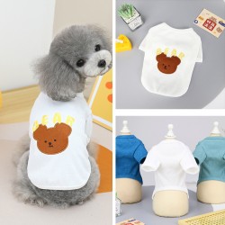Pet Customizable Cotton Clothes for Small Spring Dog Summer Customization