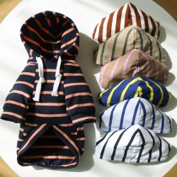 Custom Striped Pet Hoodie