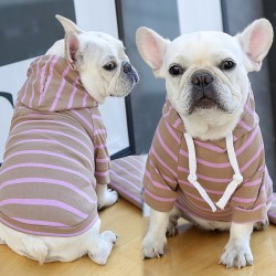Striped Pet Hoodie