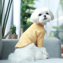 Custom Breathable Dog T-Shirt Spring Summer Luxury Clothes Breathable Dog T-Shirt Eco-Friendly