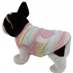 Wholesale Pet Flannel Jacket Pet Clothing Pet Vest Medium Small Dog Jacket