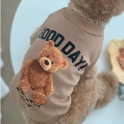 Custom Puppy Winter Hoodies Sweater Low Price Winter Clothes Print Fashion Autumn and Winter Blue Stocked