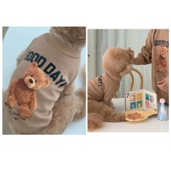 Custom Puppy Winter Hoodies Sweater Low Price Winter Clothes Print Fashion Autumn and Winter Blue Stocked