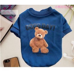Custom Puppy Winter Hoodies Sweater Low Price Winter Clothes Print Fashion Autumn and Winter Blue Stocked