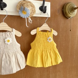 Suspenders Cat Princess Skirt Cat Dog Clothes Summer Thin Section Bichon Vest Small Dog Clothes Dress Pet Supplie