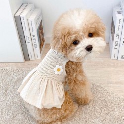 Suspenders Cat Princess Skirt Cat Dog Clothes Summer Thin Section Bichon Vest Small Dog Clothes Dress Pet Supplie