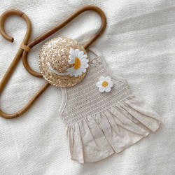 Suspenders Cat Princess Skirt Cat Dog Clothes Summer Thin Section Bichon Vest Small Dog Clothes Dress Pet Supplie