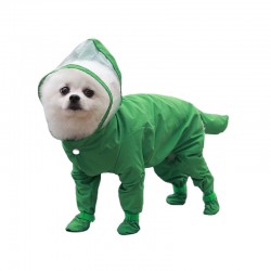 Custom Waterproof Dog Raincoat