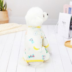 Wholesale Breathable Pet Clothes Spring and Summer Thin Breathable Pet Clothes Casual Dog Clothes