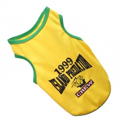 Pet Breathable Basketball Jersey Clothing Pet Clothing Quick Dry Clothes